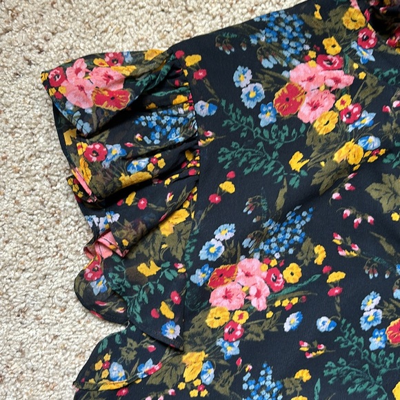 Madewell x No. 6 silk beacon floral dress - Picture 4 of 8
